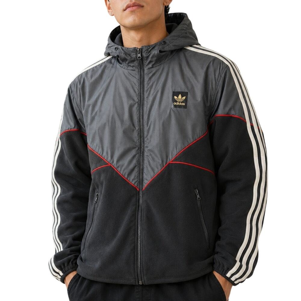Adidas Skateboarding Premiere Windbreaker Fleece Lined Size M